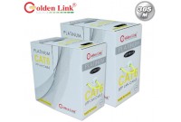 CÁP MẠNG RJ45  CAT 6E GOLDENLINK VÀNG - CHÍNH HÃNG